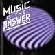 Flyer for Music Is The Answer