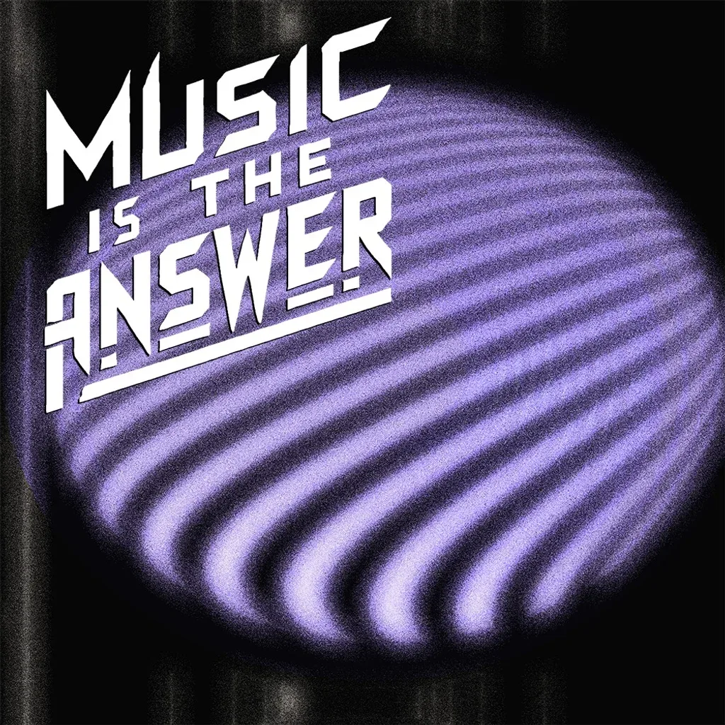 Flyer for Music Is The Answer