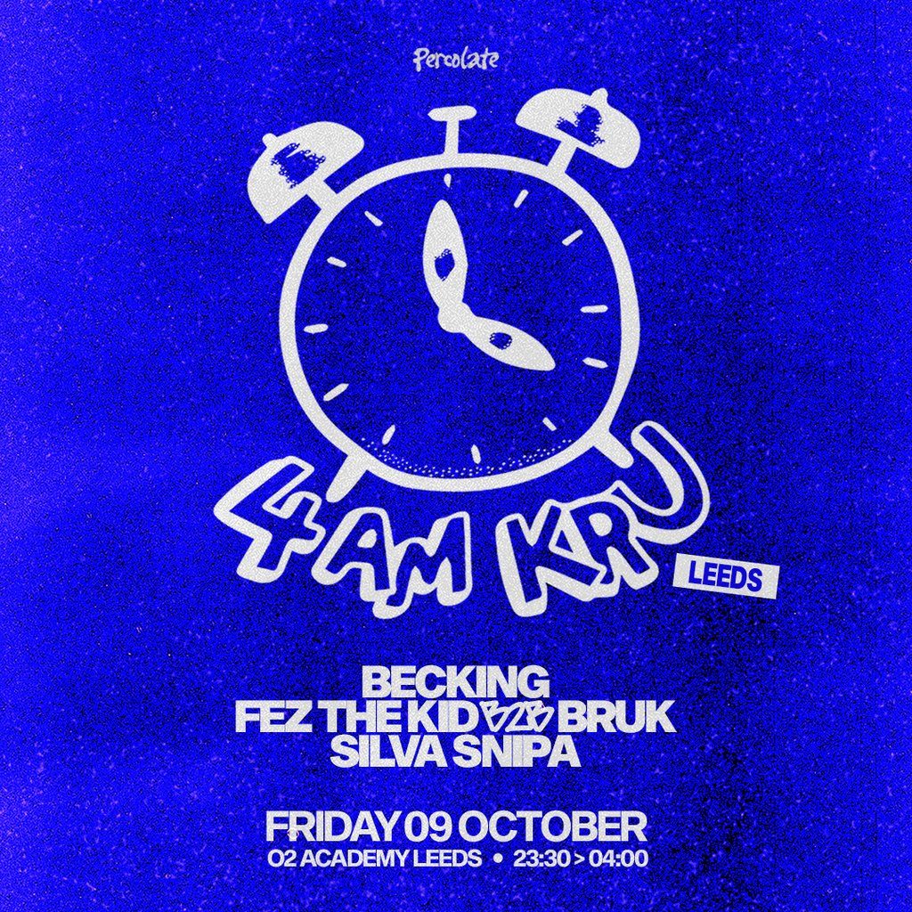 Flyer for 4am Kru
