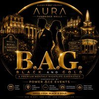 Flyer for B.A.G. - Black And Gold