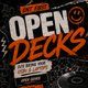 Flyer for Open Decks
