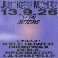 Flyer for Just Keep Moving