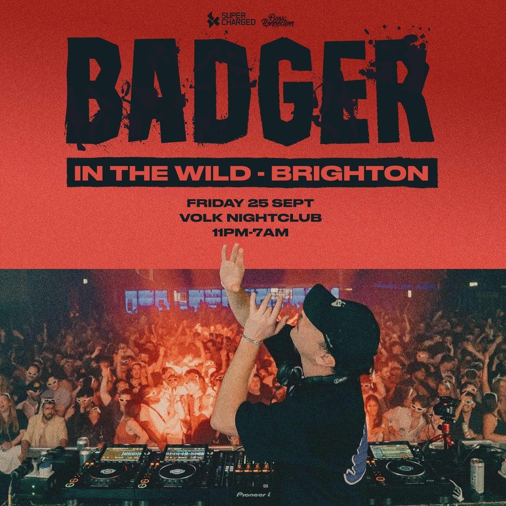 Flyer for Badger - In the Wild - Brighton