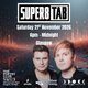 Flyer for It's Never Too Late Presents: Super8 & Tab