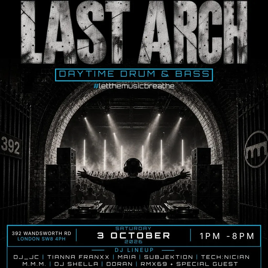 Flyer for UMAD Presents - LAST ARCH
