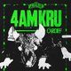 Flyer for PullUp Recordings: 4AM Kru - Cardiff