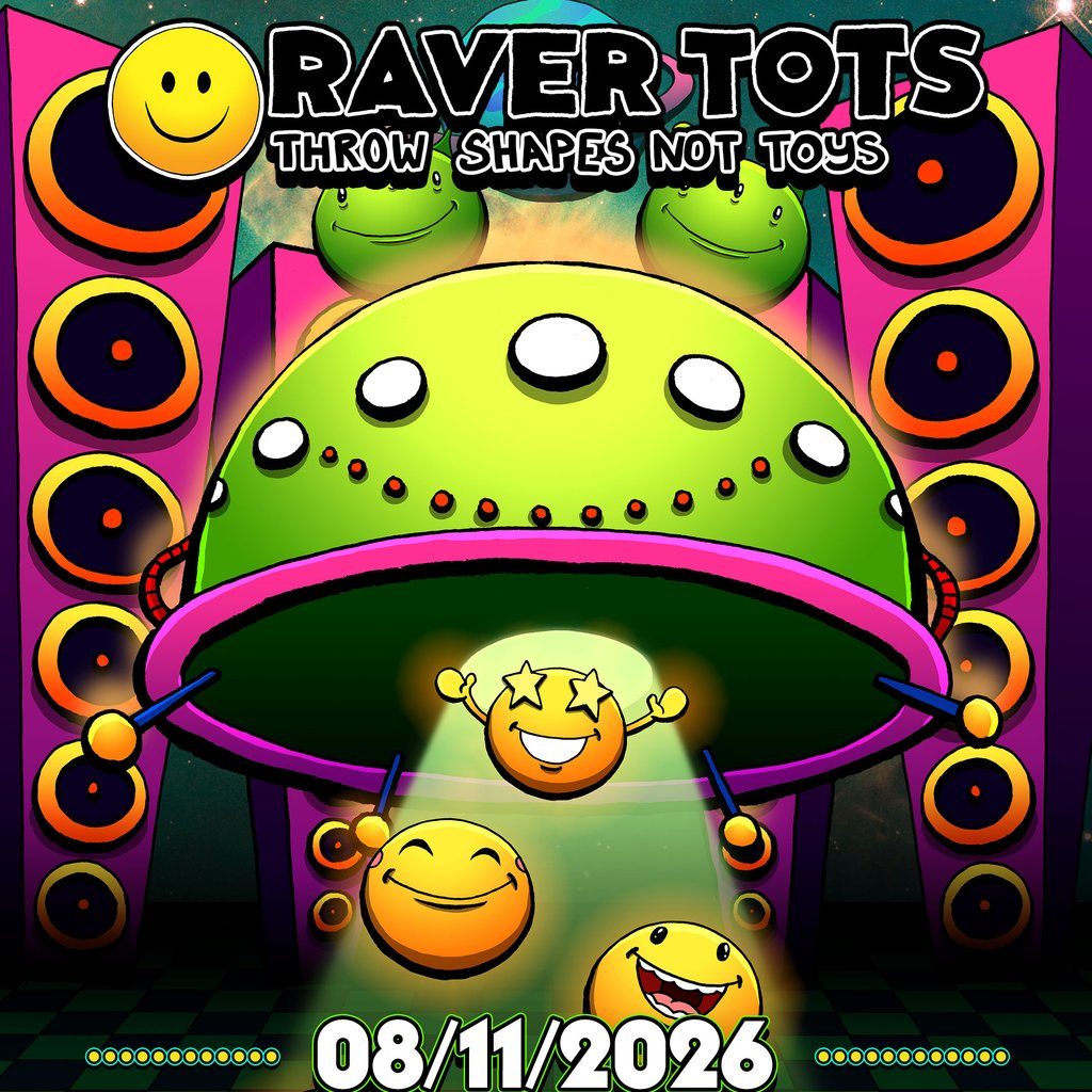 Flyer for Raver Tots Sheffield