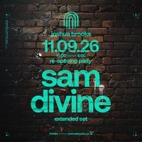 Flyer for Sam Divine [Extended Set] | Joshua Brooks Remastered