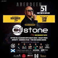 Flyer for CJ Stone in Aberdeen
