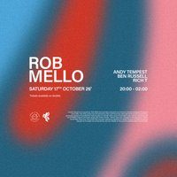 Flyer for Rob Mello - The Art Club