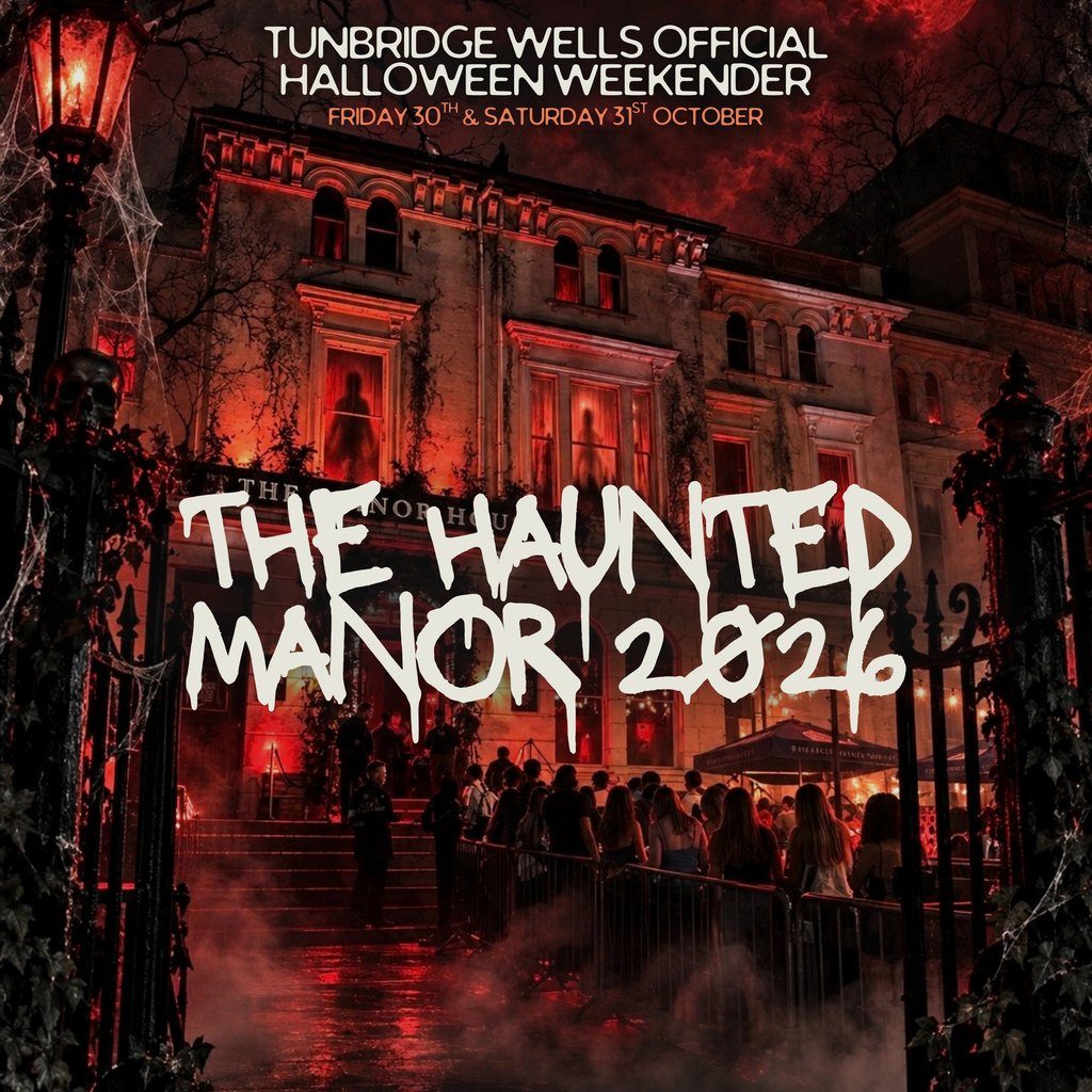 Flyer for The Haunted Manor: After Dark - Saturday