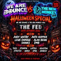 Flyer for We are bounce vs The New Monkey