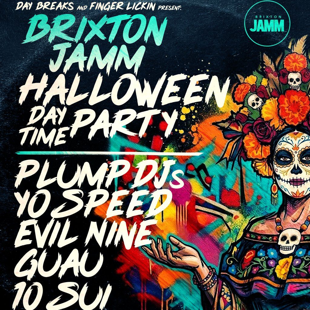 Flyer for Day Breaks Halloween Special Day Time Party