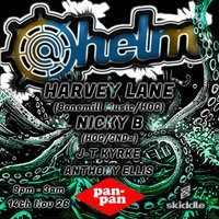 Flyer for @Helm presents Harvey Lane