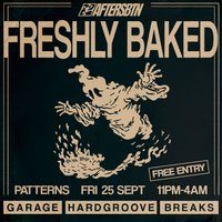 Flyer for Freshly Baked - Basement Rave