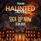 Flyer for Haunted Hotel: Halloween 2026