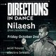 Flyer for Directions in Dance - Nileash