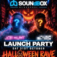 Flyer for Soundbox Launch Party