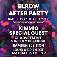 Flyer for ELROW After Party