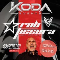 Flyer for KODA Presents Rob Tissera