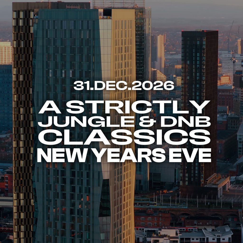 Flyer for A Strictly Jungle & DnB Classics New Years Eve