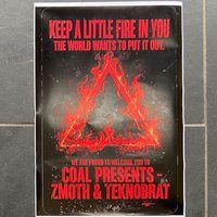 Flyer for Coal Presents