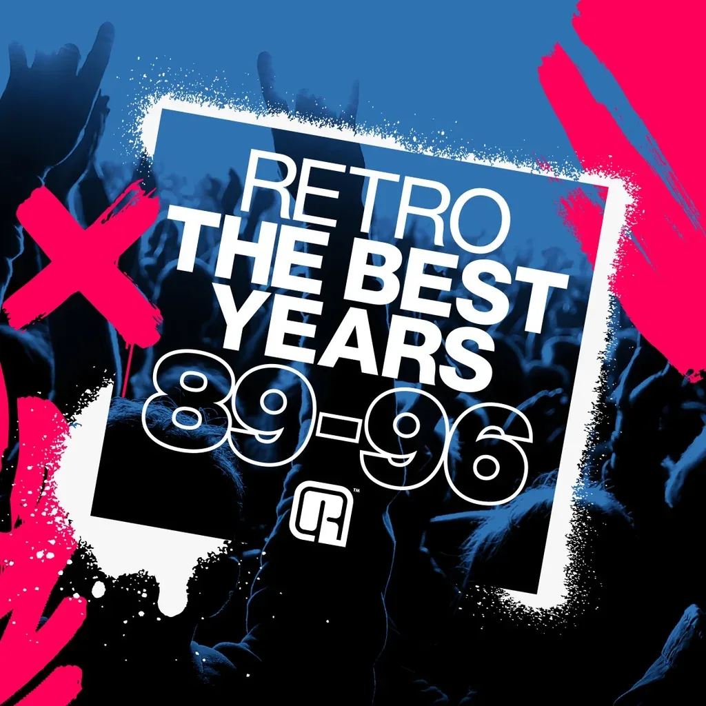 Flyer for RETRO the BEST YEARS 89 to 96 at BVSMNT Darwen - 28 November 26