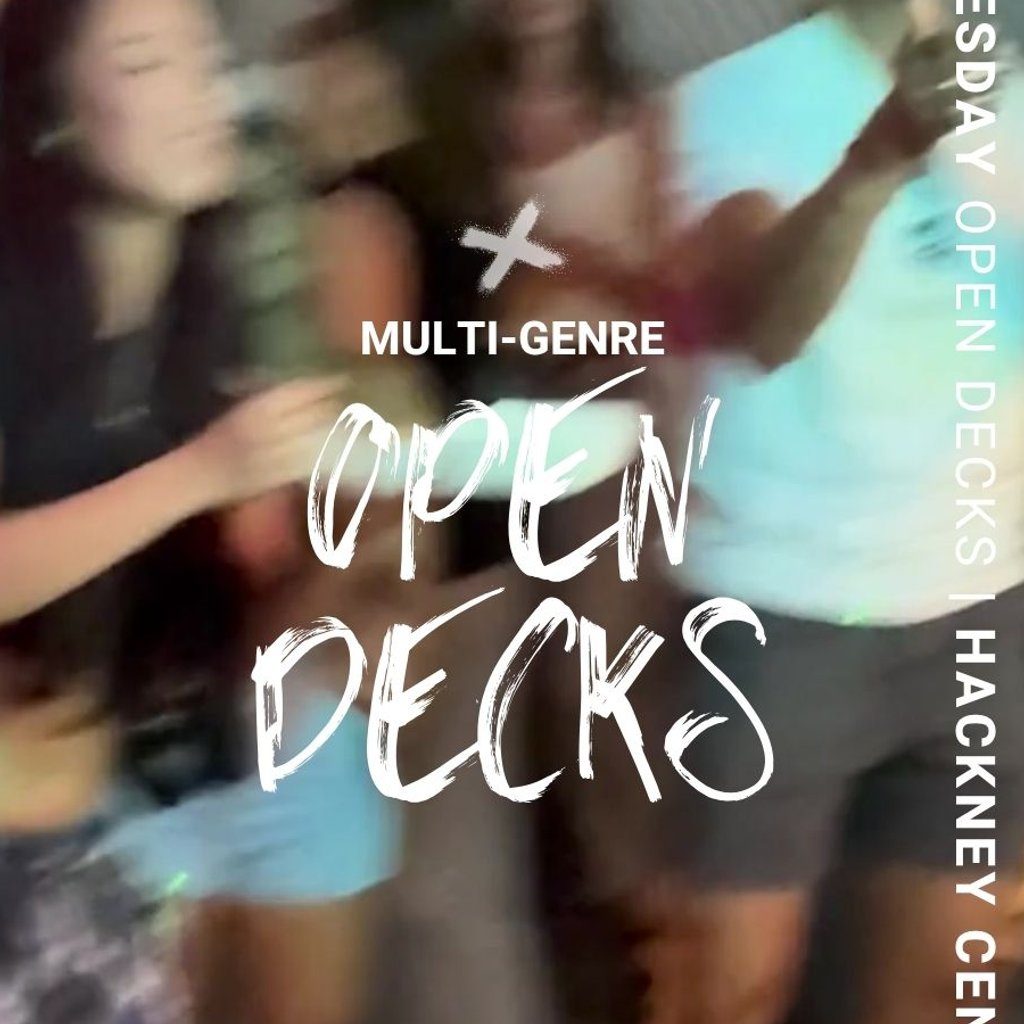 Flyer for Faded DJ OPEN DECKS (Hackney Central)
