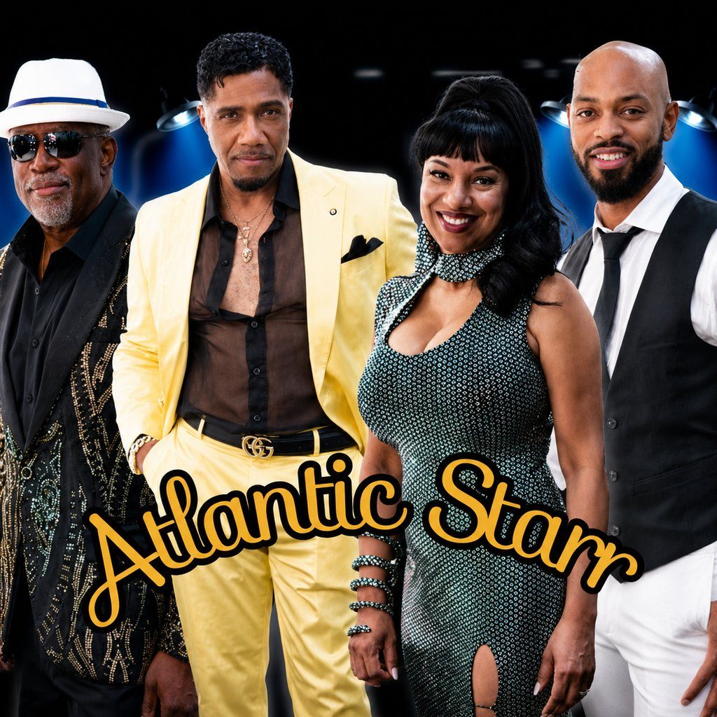 Flyer for Atlantic starr 50th anniversary greatest hits tour