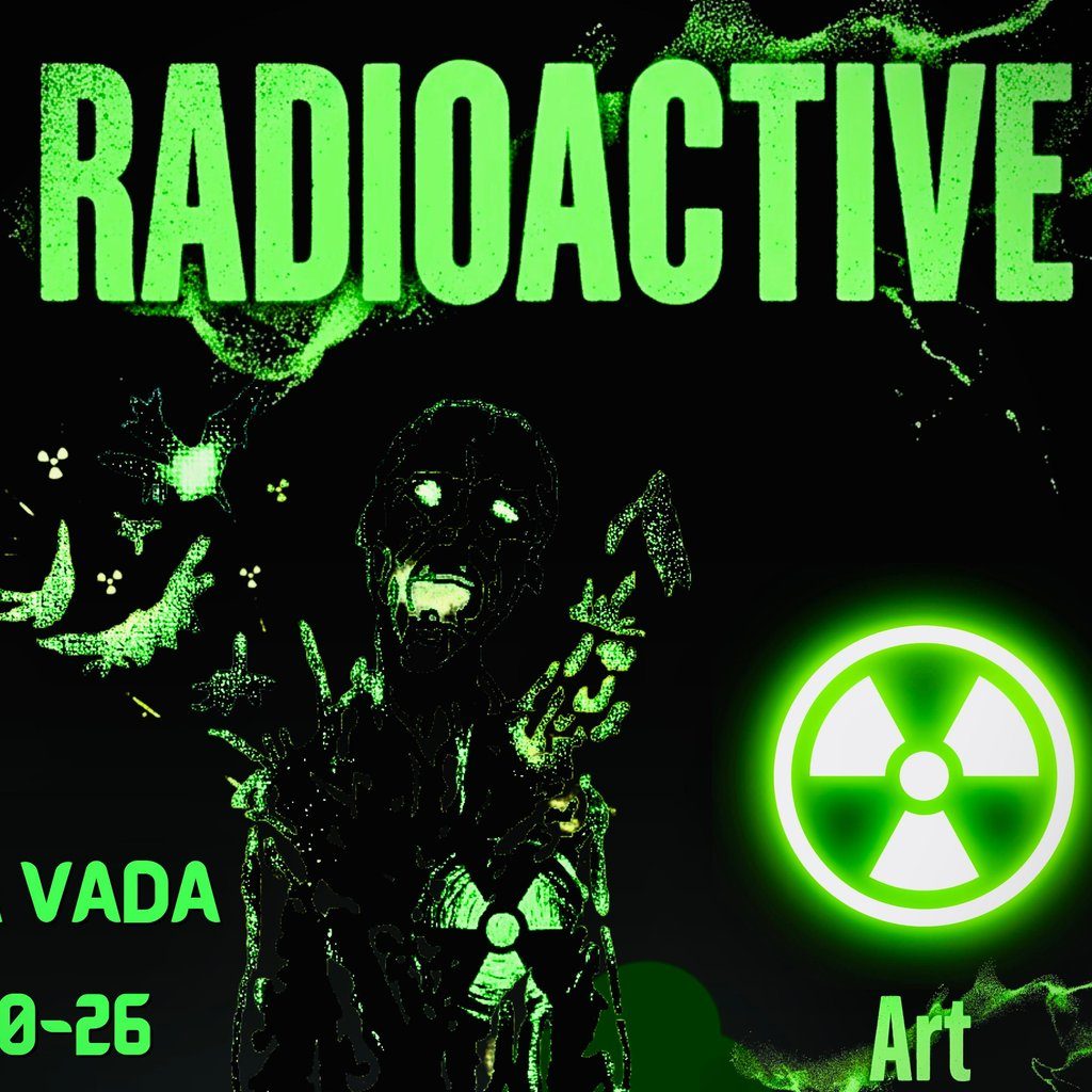 Flyer for New Animals - RADIOACTIVE