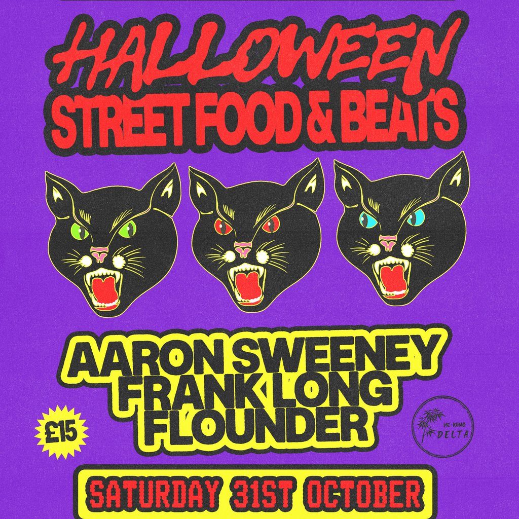 Flyer for Mekong Delta Halloween