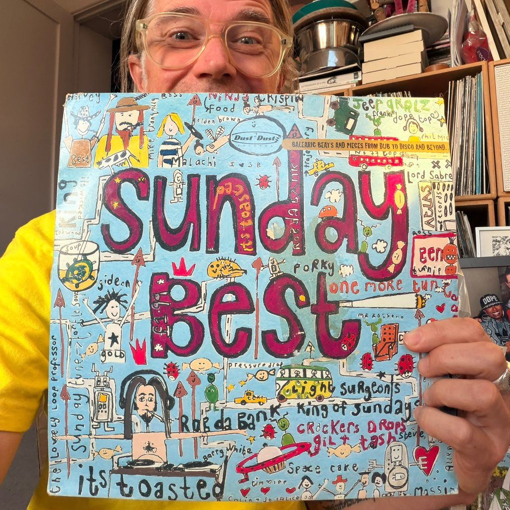 Flyer for Sunday Best presents an afternoon with Bent (live) & Rob da Bank