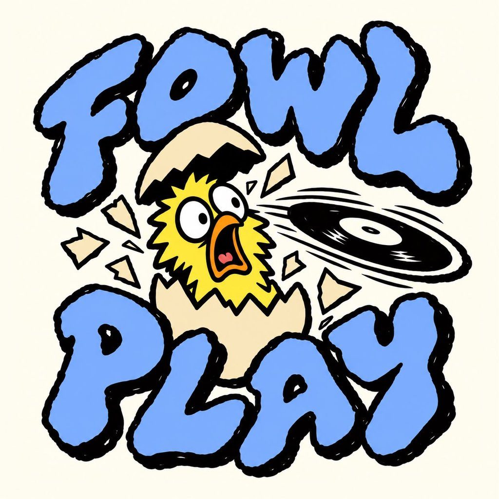 Flyer for Fowl Play: The Peckening