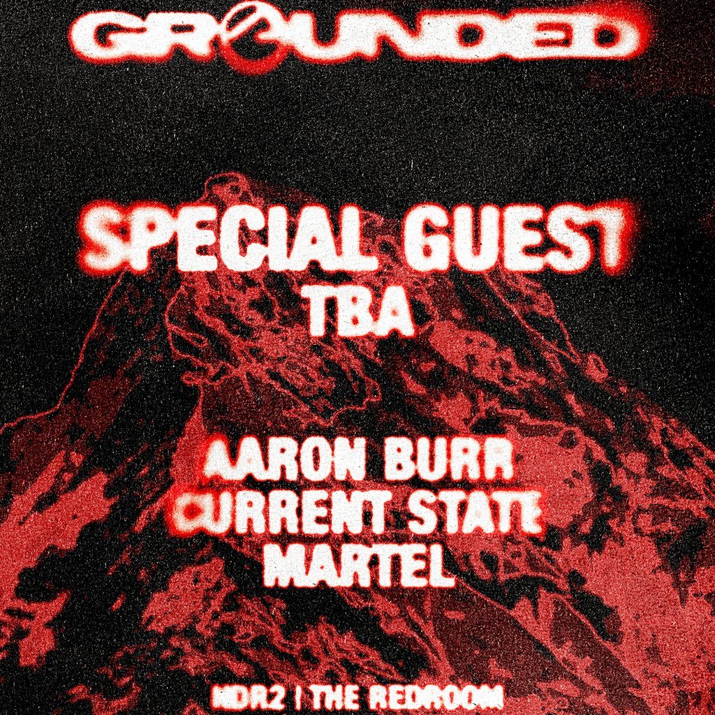 Flyer for Grounded London: NDR2 RedRoom