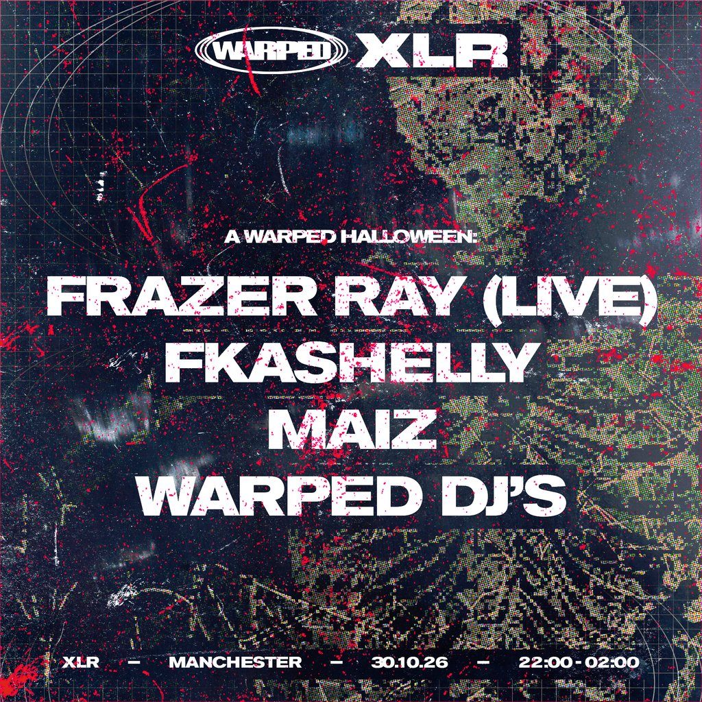 Flyer for A Warped Halloween: Frazer Ray (LIVE) + more [B.Y.O.B]