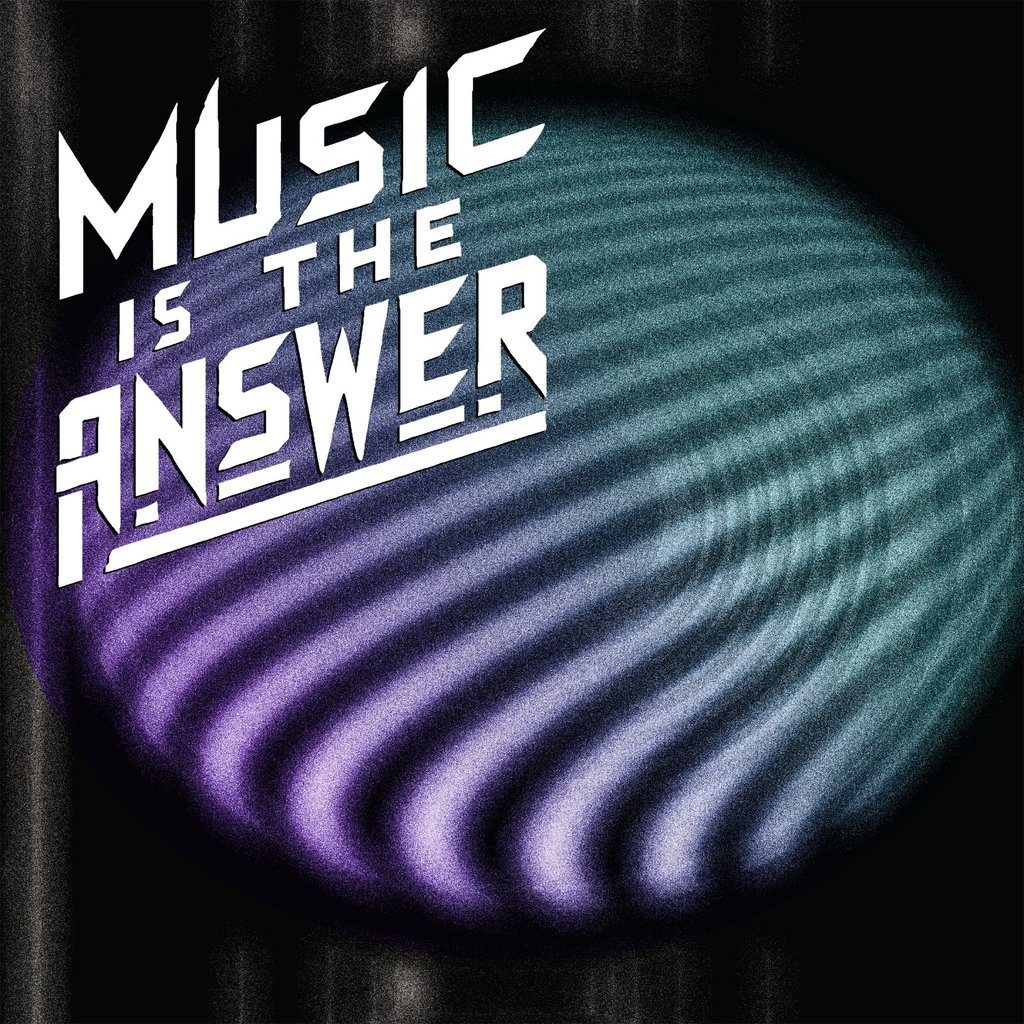 Flyer for Music Is The Answer