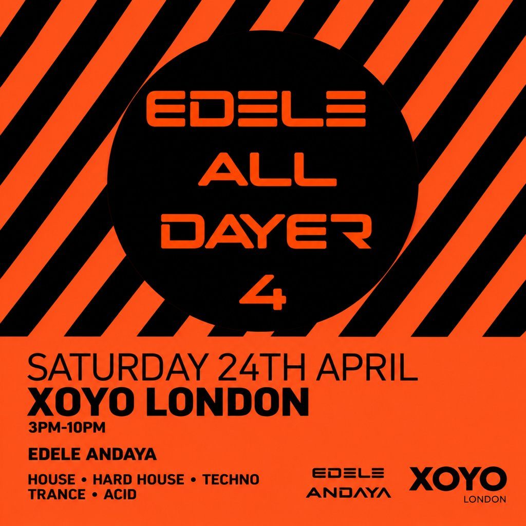 Flyer for Edele All-Dayer 4