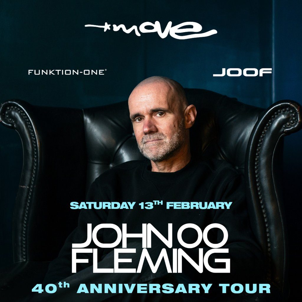 Flyer for JOHN 00 FLEMING (40th Anniversary Tour - 5 HOUR SET) - 13.02.27