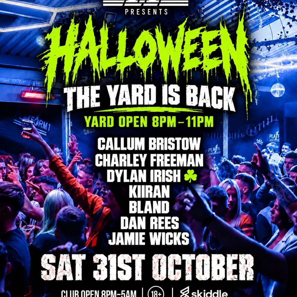 Flyer for Halloween at p11