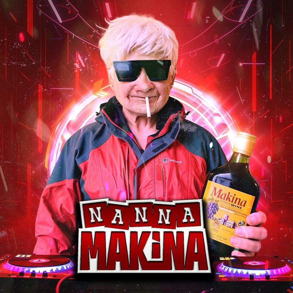 Flyer for I Am A Raver presents Nanna Makina