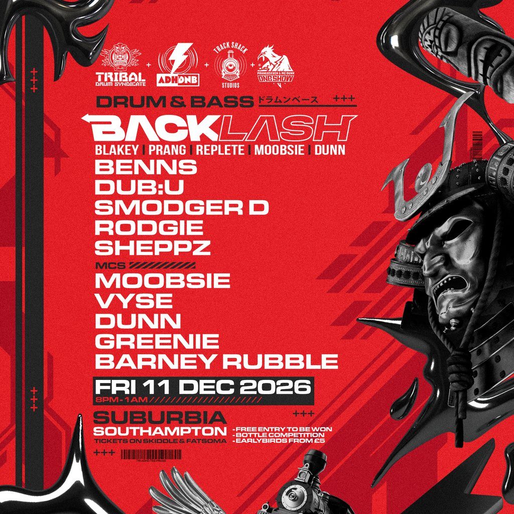 Flyer for TDS Presents: Backlash